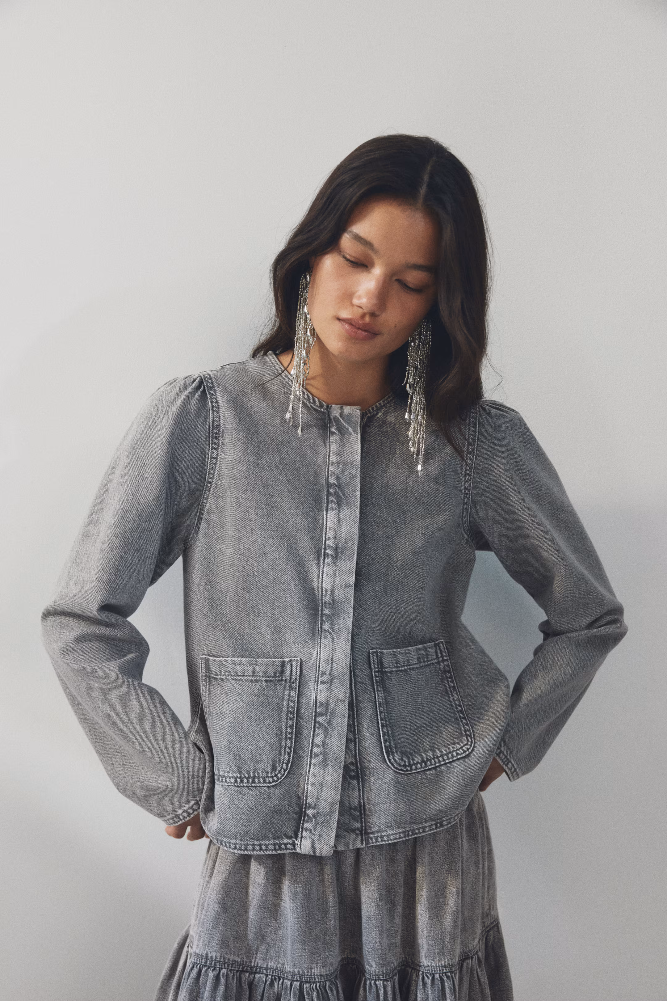 Washed grey